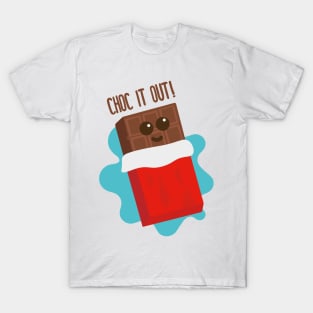 Cute Chocolate Bar | Gift Ideas | Funny Puns Jokes T-Shirt